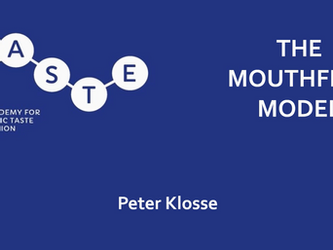 关于口感模型的最新研究成果